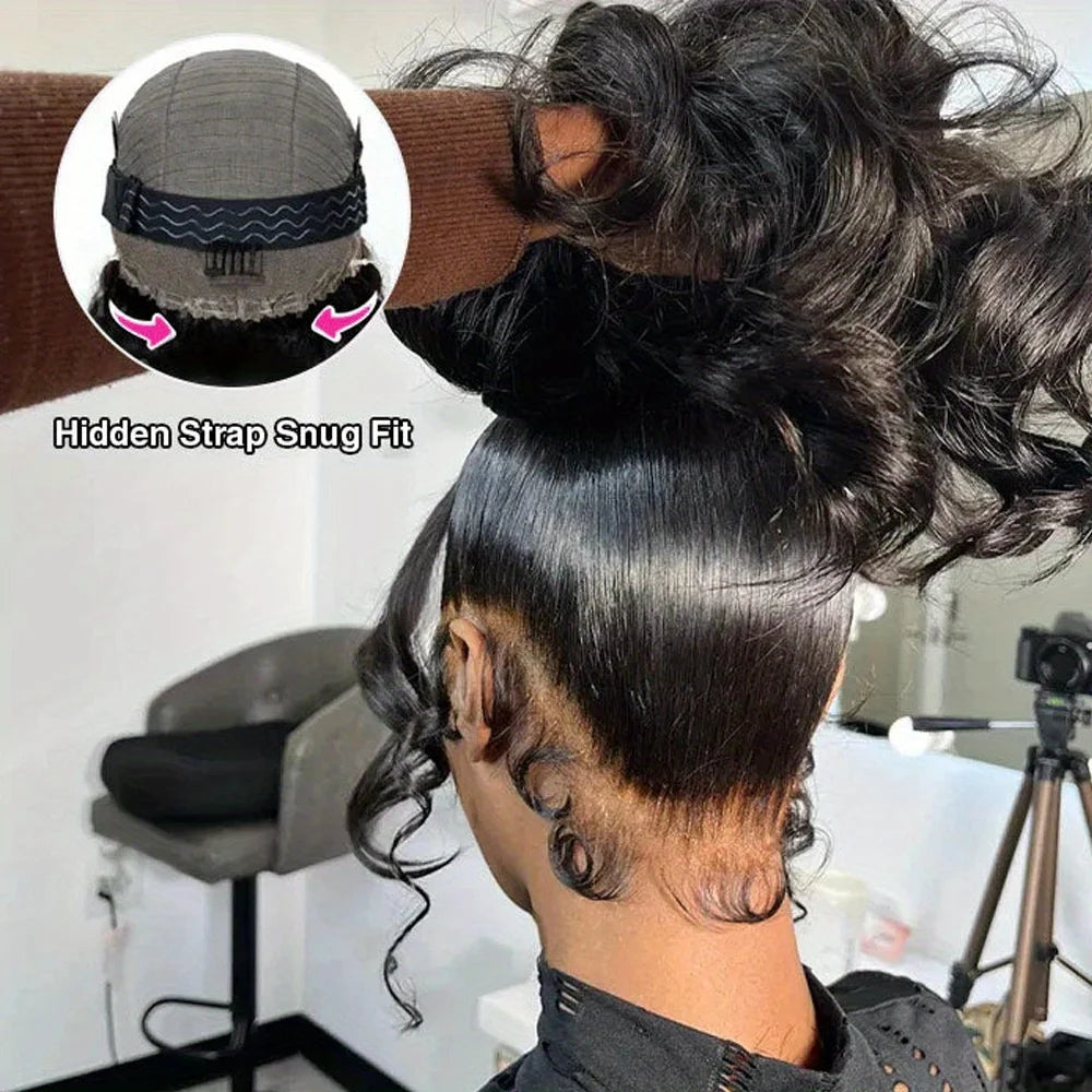 Body Wave Human Hair Wig | 360 HD Lace, 250% Density