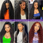 Natural Black Deep Wave Human Hair Wig