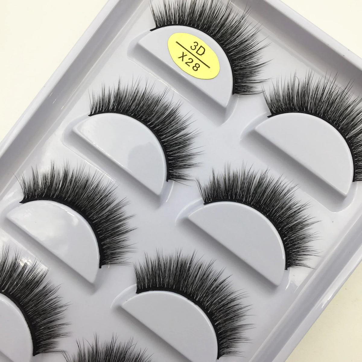 Natural 3D False Lashes | 5 Pairs