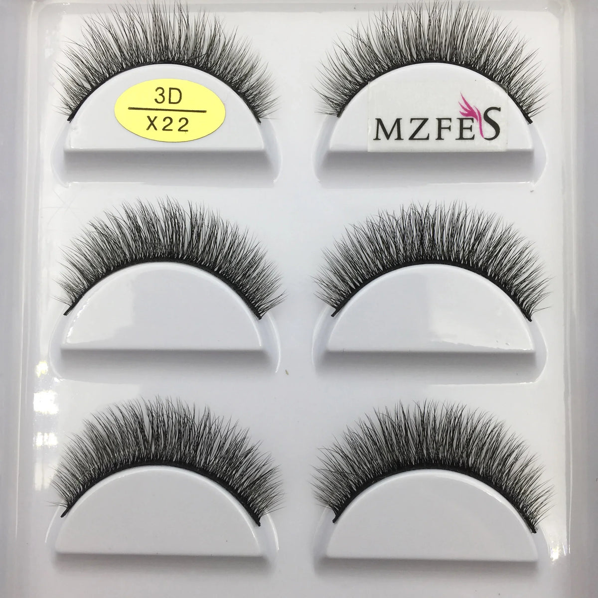 Natural 3D False Lashes | 5 Pairs