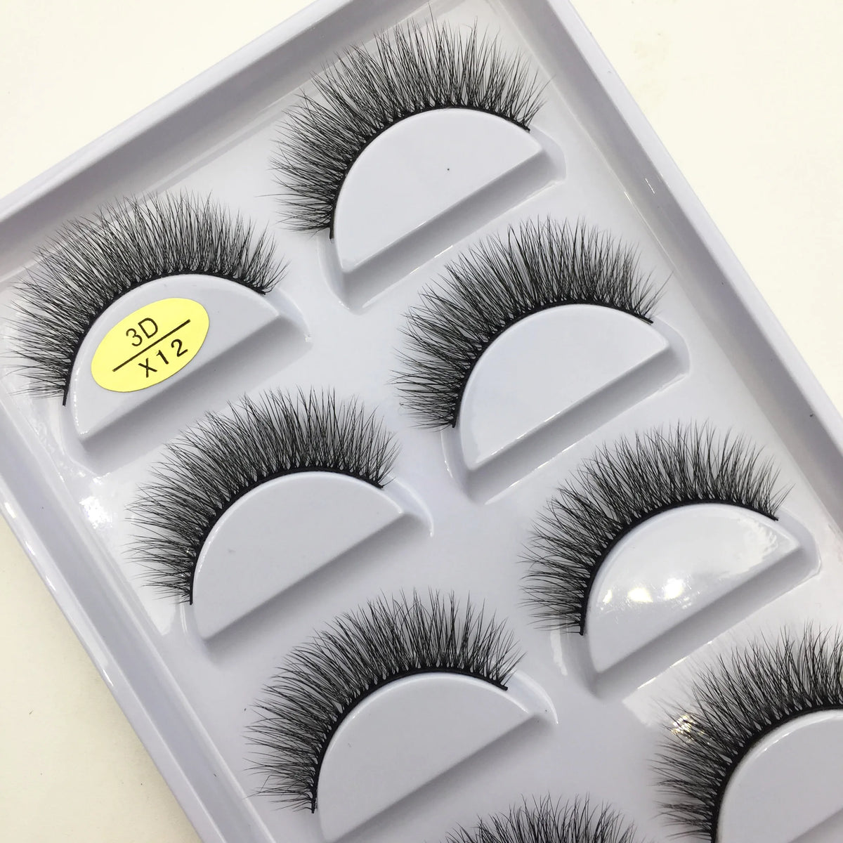 Natural 3D False Lashes | 5 Pairs
