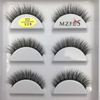 Natural 3D False Lashes | 5 Pairs