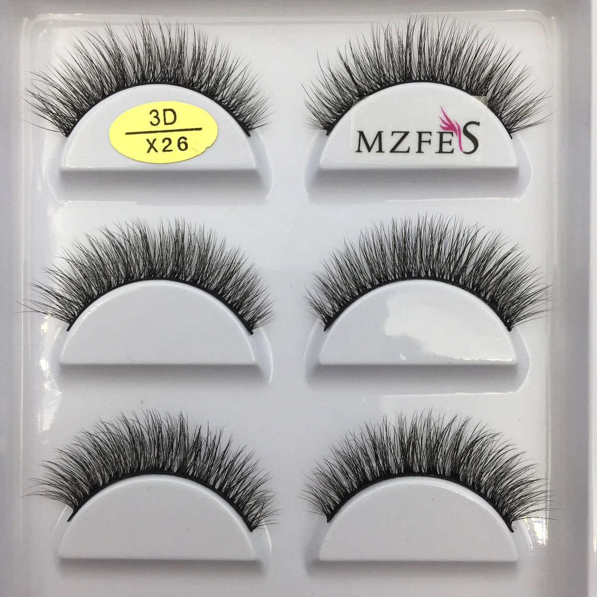 Natural 3D False Lashes | 5 Pairs