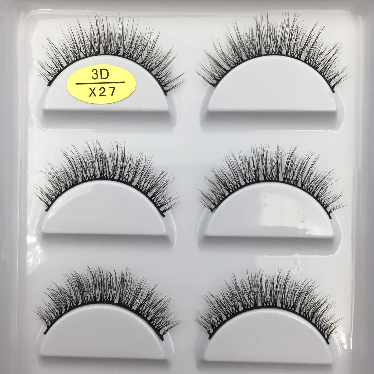 Natural 3D False Lashes | 5 Pairs