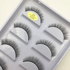 Natural 3D False Lashes | 5 Pairs
