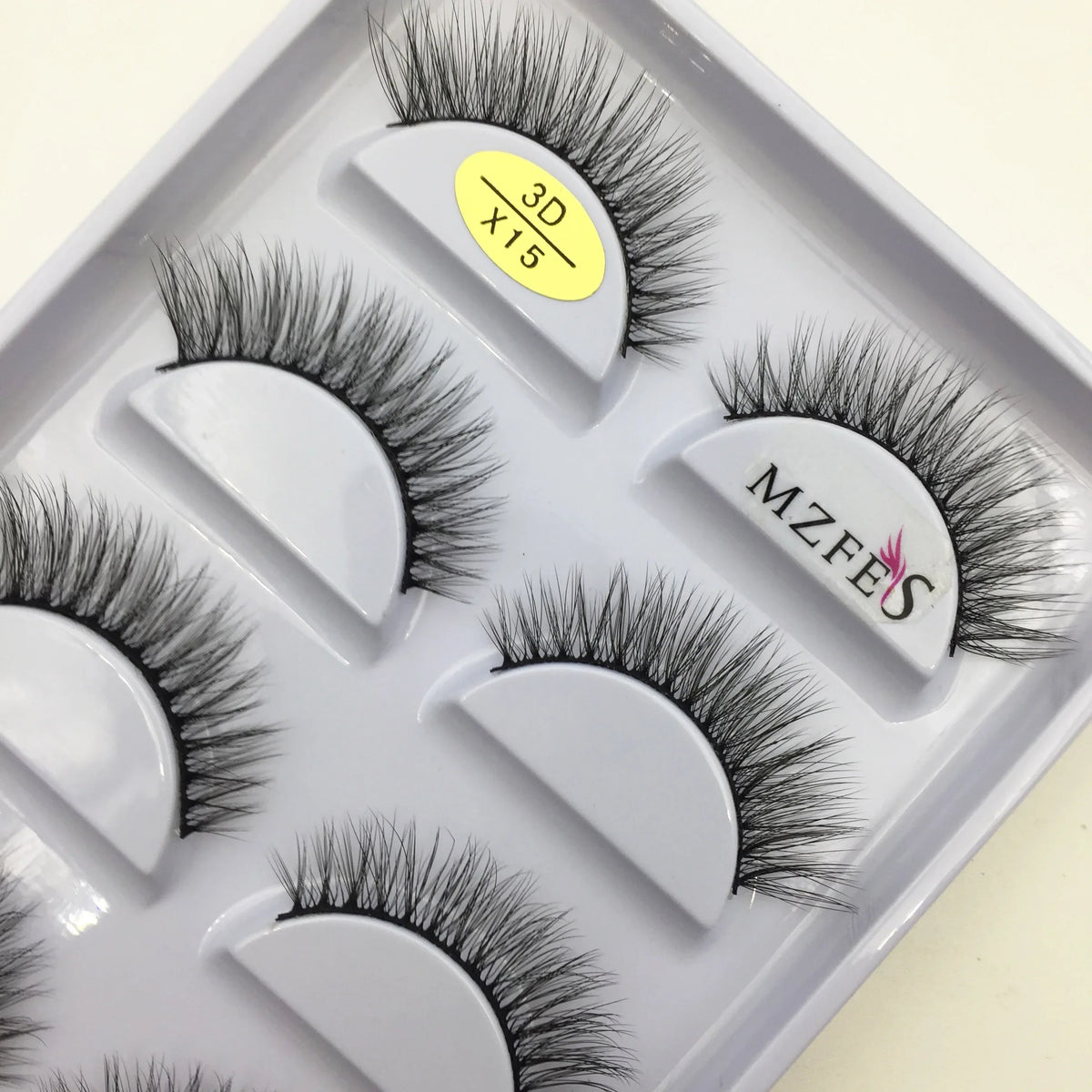 Natural 3D False Lashes | 5 Pairs