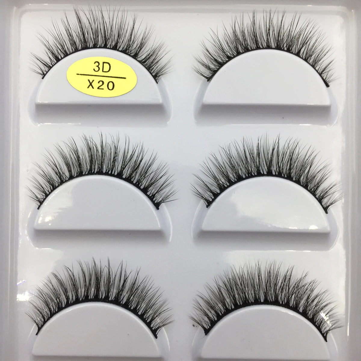 Natural 3D False Lashes | 5 Pairs
