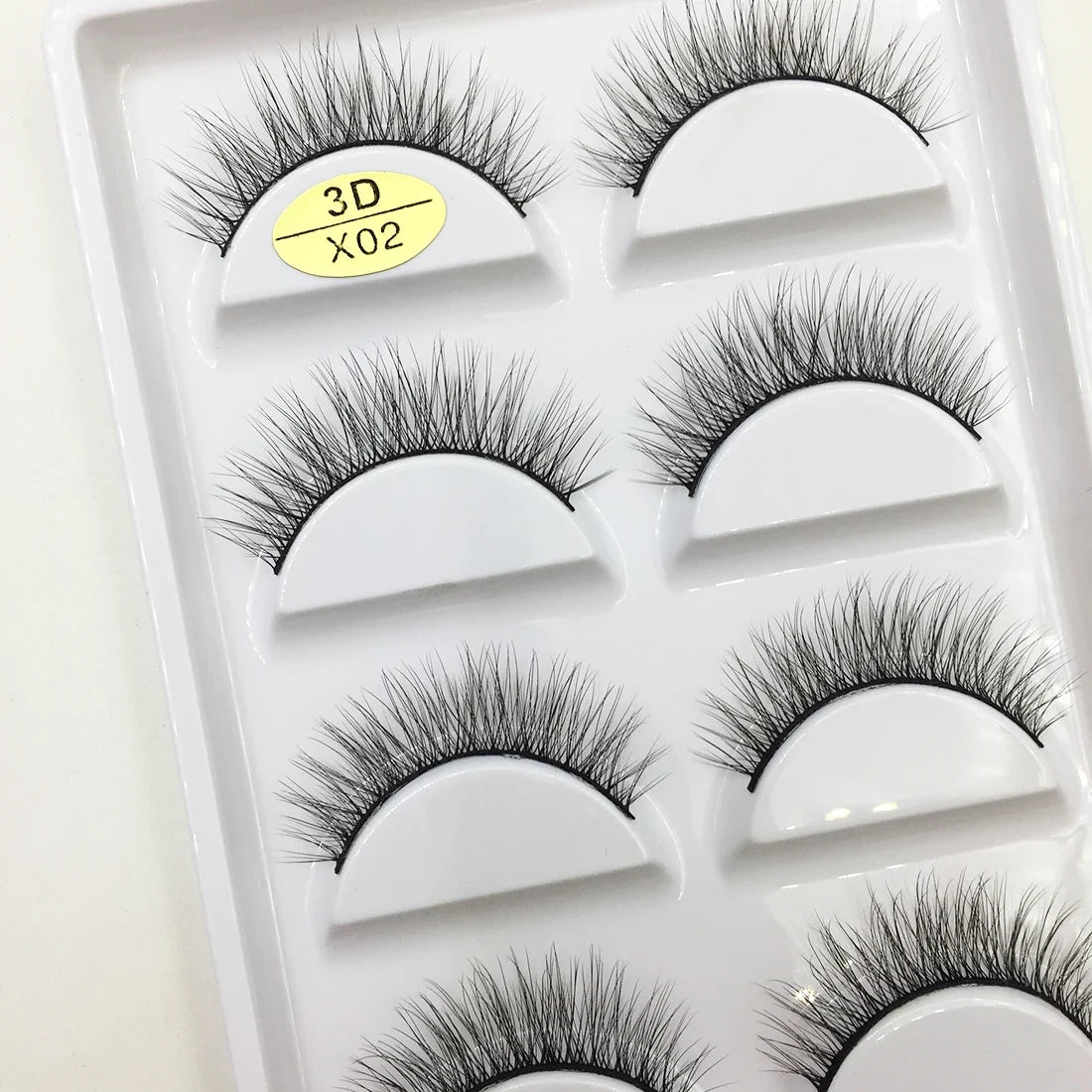 Natural 3D False Lashes | 5 Pairs