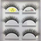 Natural 3D False Lashes | 5 Pairs