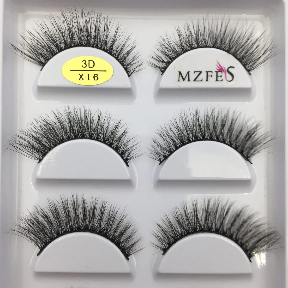Natural 3D False Lashes | 5 Pairs