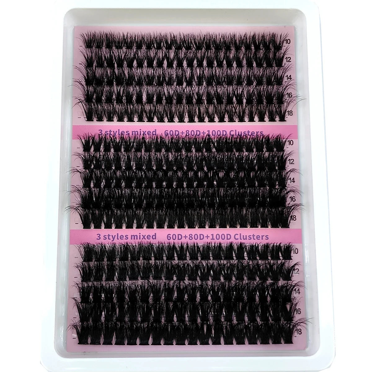 Fluffy 5D Lash Clusters | 15 Rows