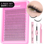 WOSHEER Spiky Manga Lash Cluster Kit