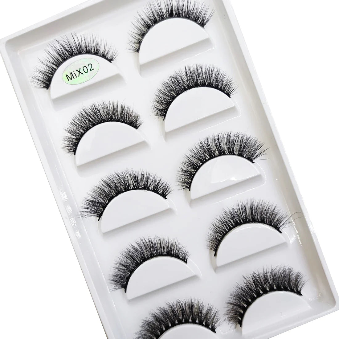 Wispy 3D Strip Lashes | 5 Pairs