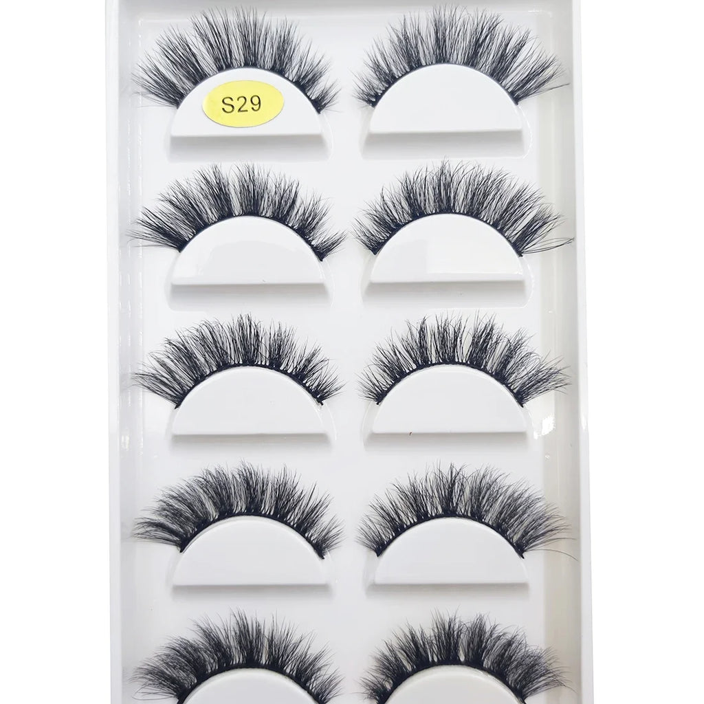 Wispy 3D Strip Lashes | 5 Pairs