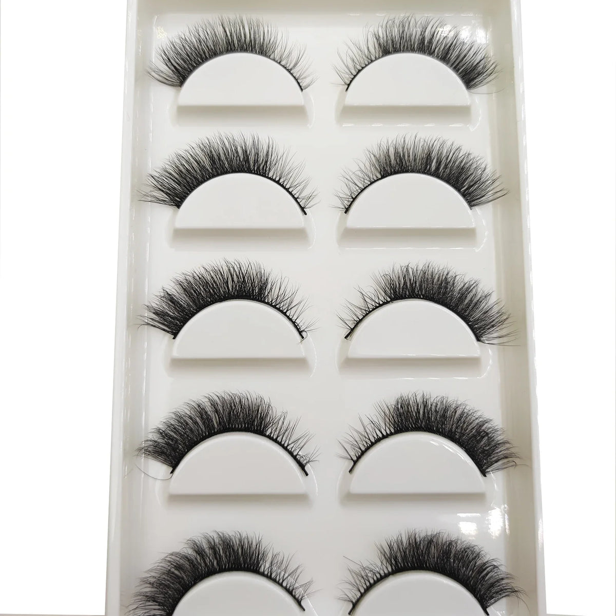 Natural 3D False Lashes | 5 Pairs