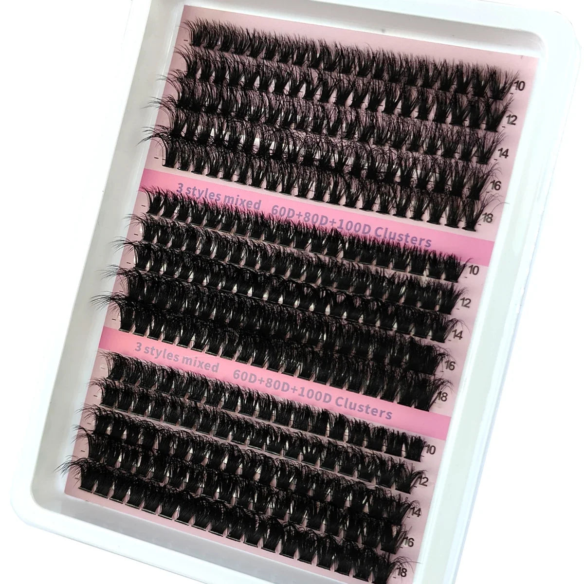 Fluffy 5D Lash Clusters | 15 Rows