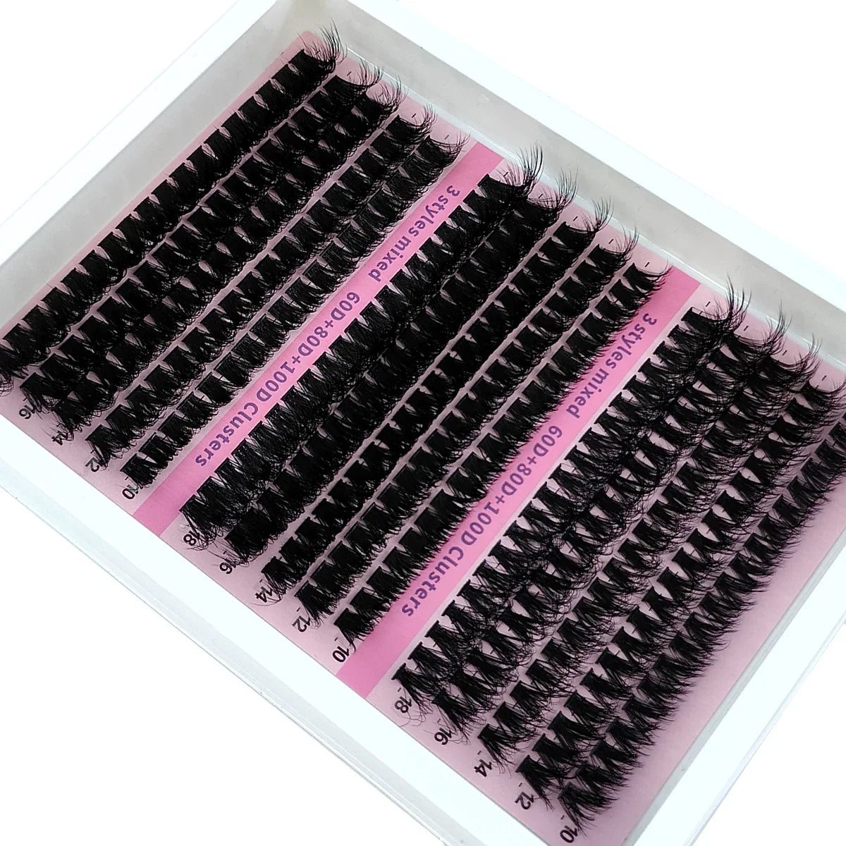 Fluffy 5D Lash Clusters | 15 Rows