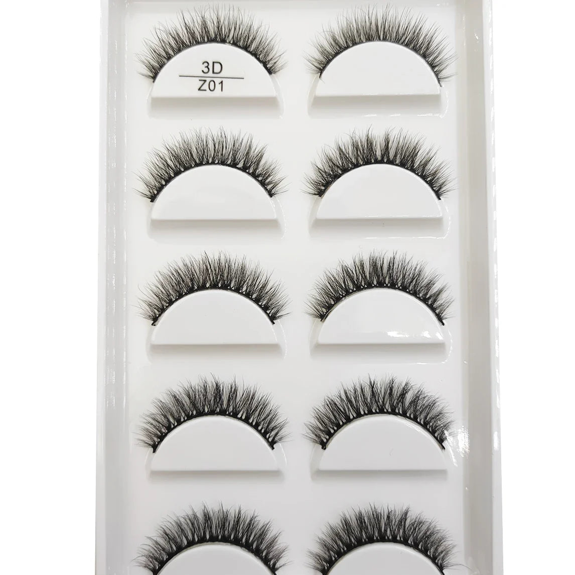 Natural 3D False Lashes | 5 Pairs