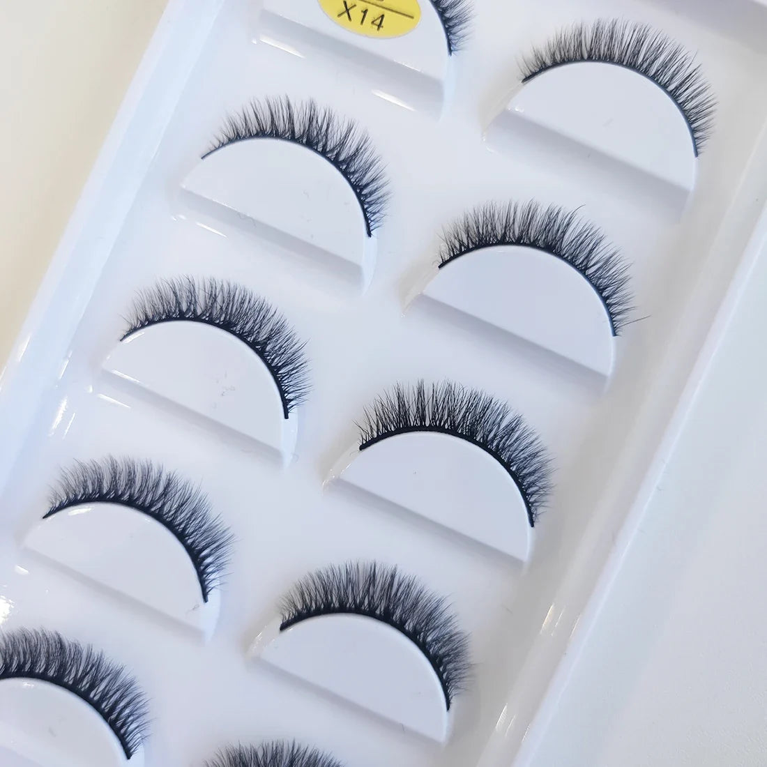 Natural 3D False Lashes | 5 Pairs