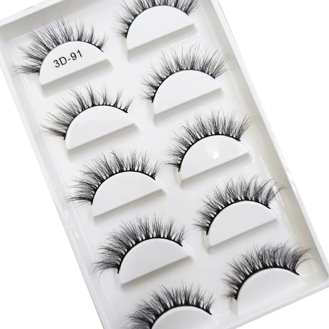 Wispy 3D Strip Lashes | 5 Pairs