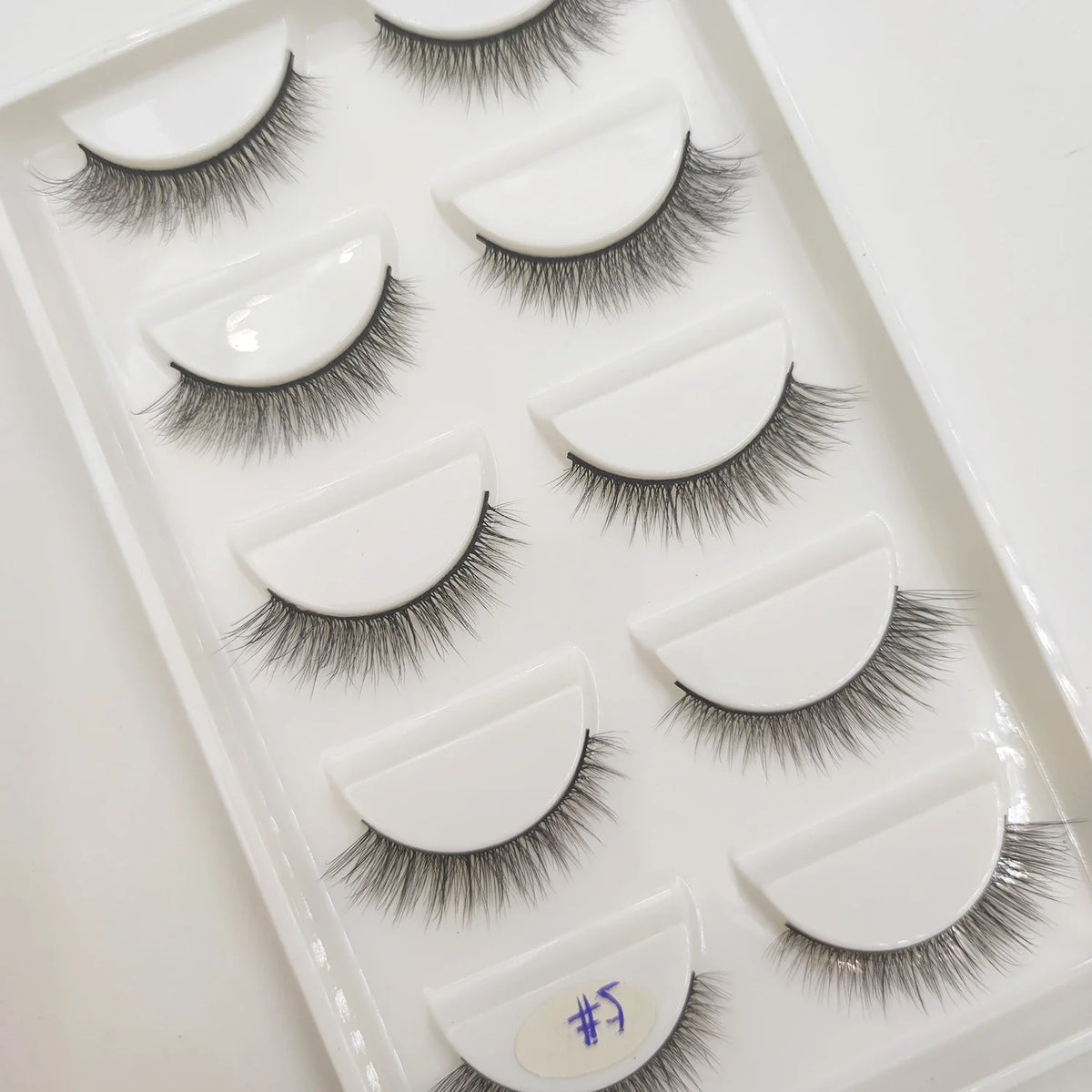 Natural 3D False Lashes | 5 Pairs