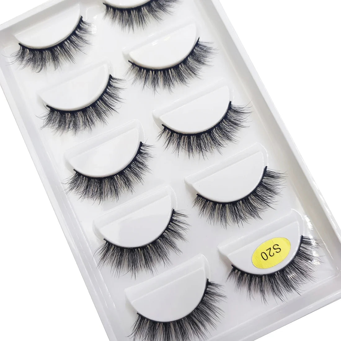 Wispy 3D Strip Lashes | 5 Pairs