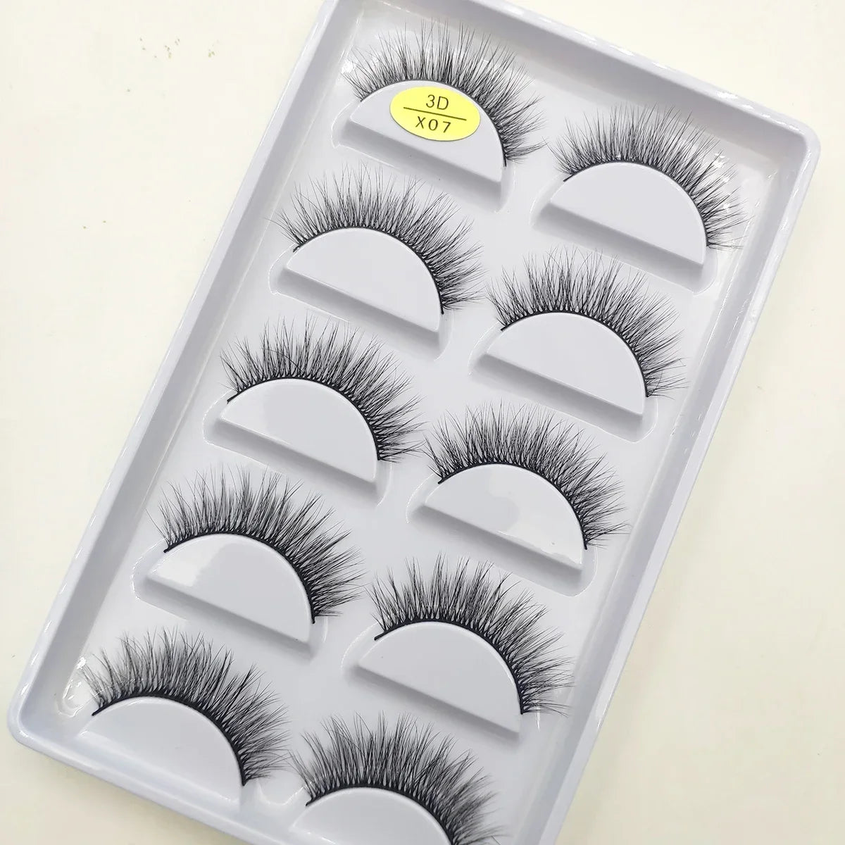 Natural 3D False Lashes | 5 Pairs