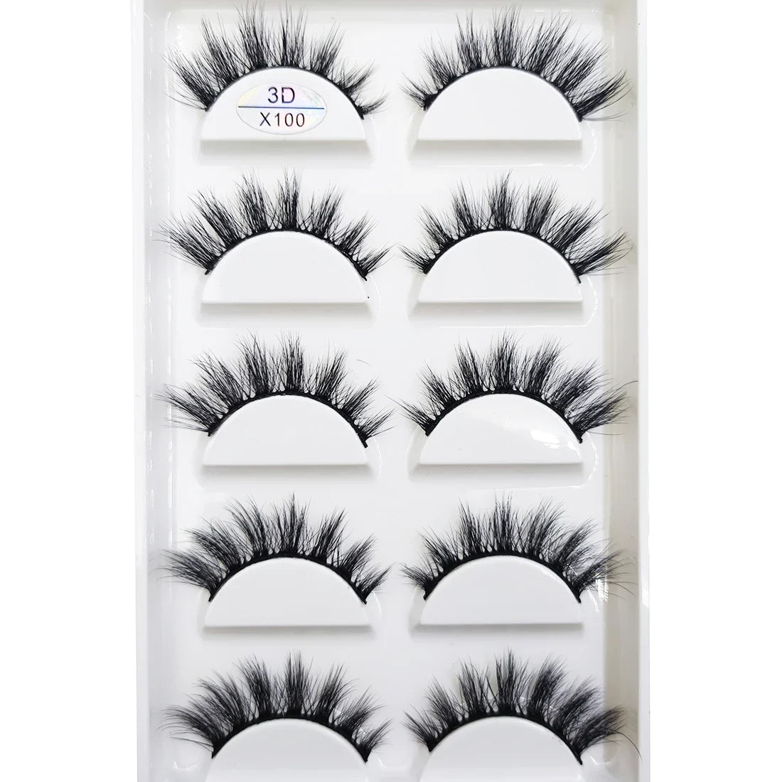 Wispy 3D Strip Lashes | 5 Pairs