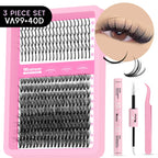 WOSHEER Spiky Manga Lash Cluster Kit