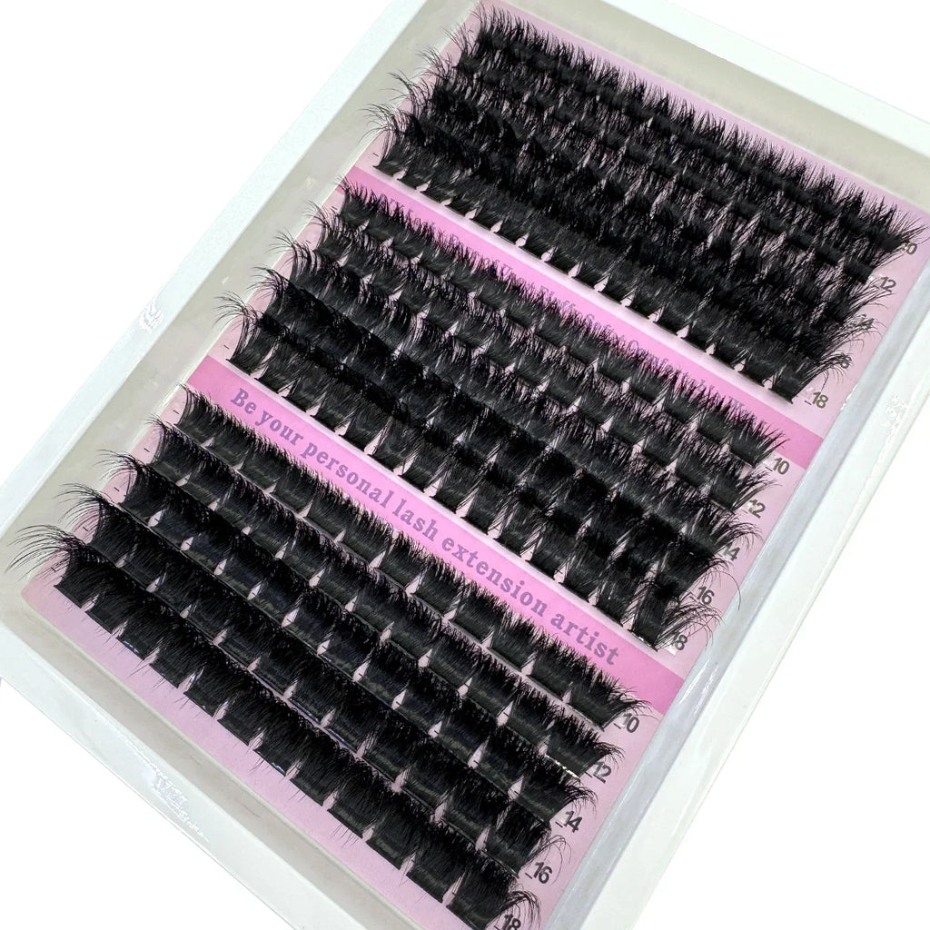 Fluffy 5D Lash Clusters | 15 Rows