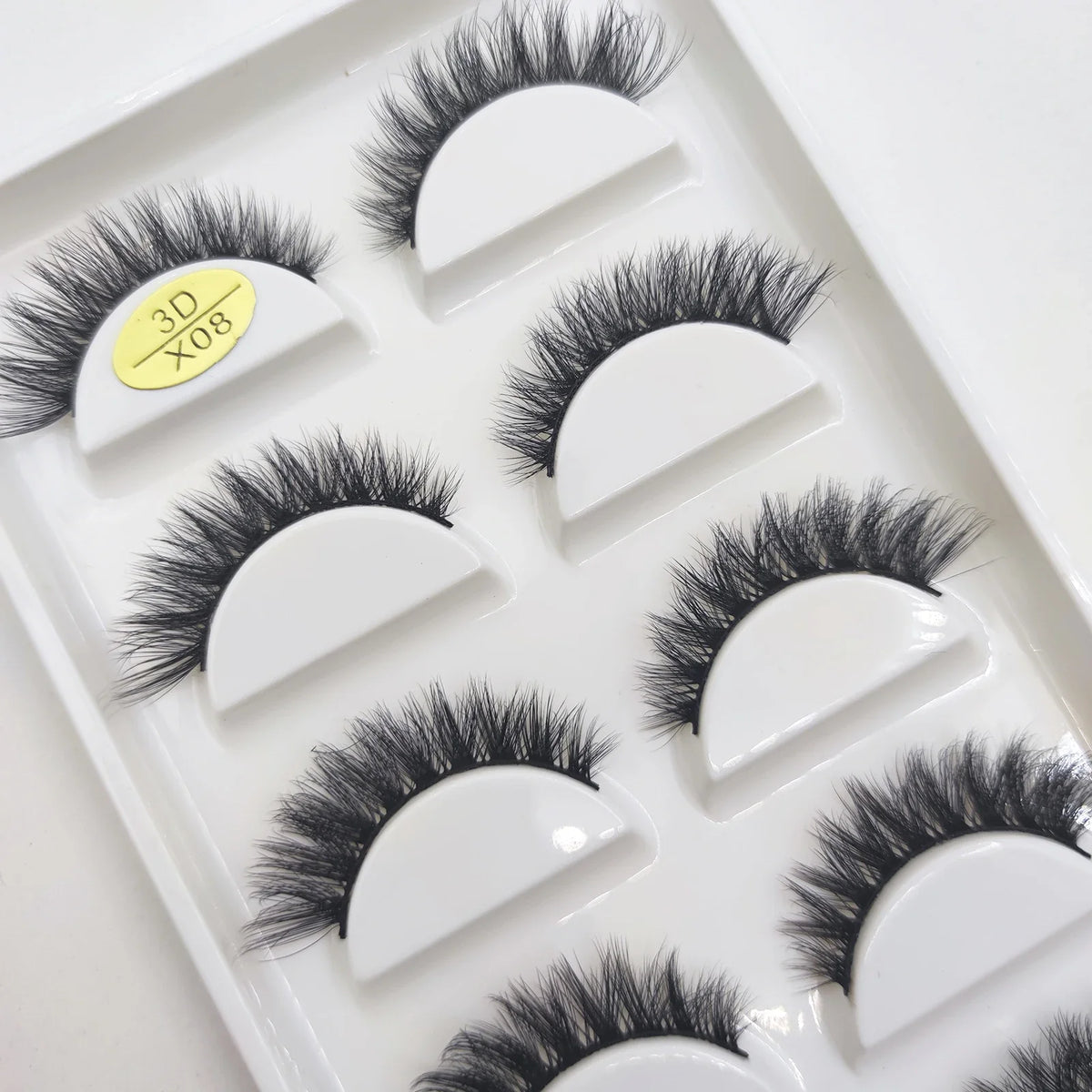 Natural 3D False Lashes | 5 Pairs