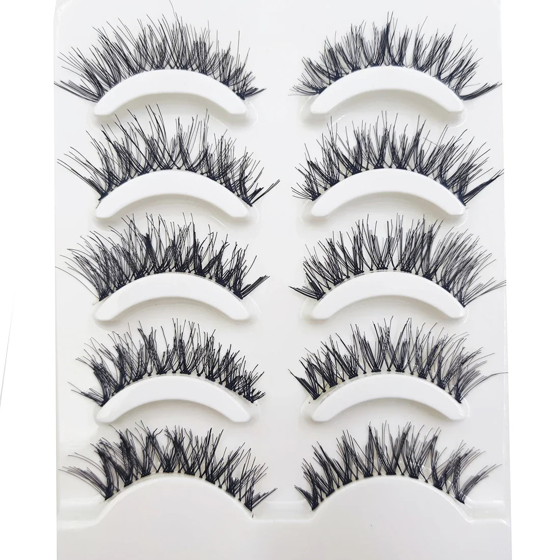Natural 3D False Lashes | 5 Pairs