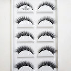 Wispy 3D Strip Lashes | 5 Pairs