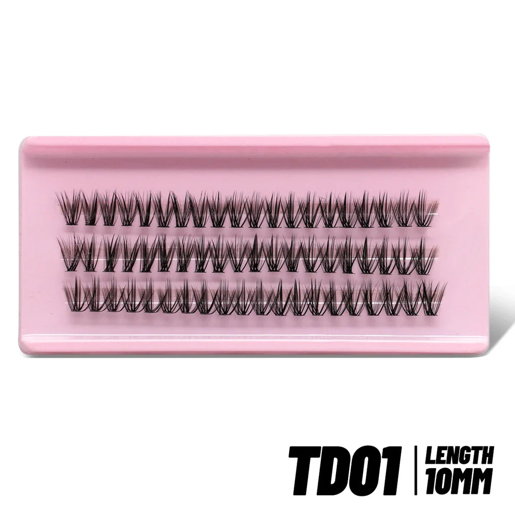 GROINNEYA Natural Lash Clusters | 320 Pieces