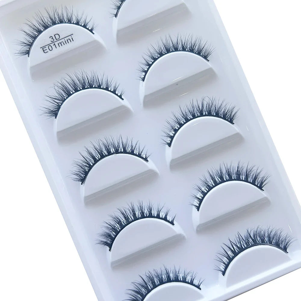 Wispy 3D Strip Lashes | 5 Pairs
