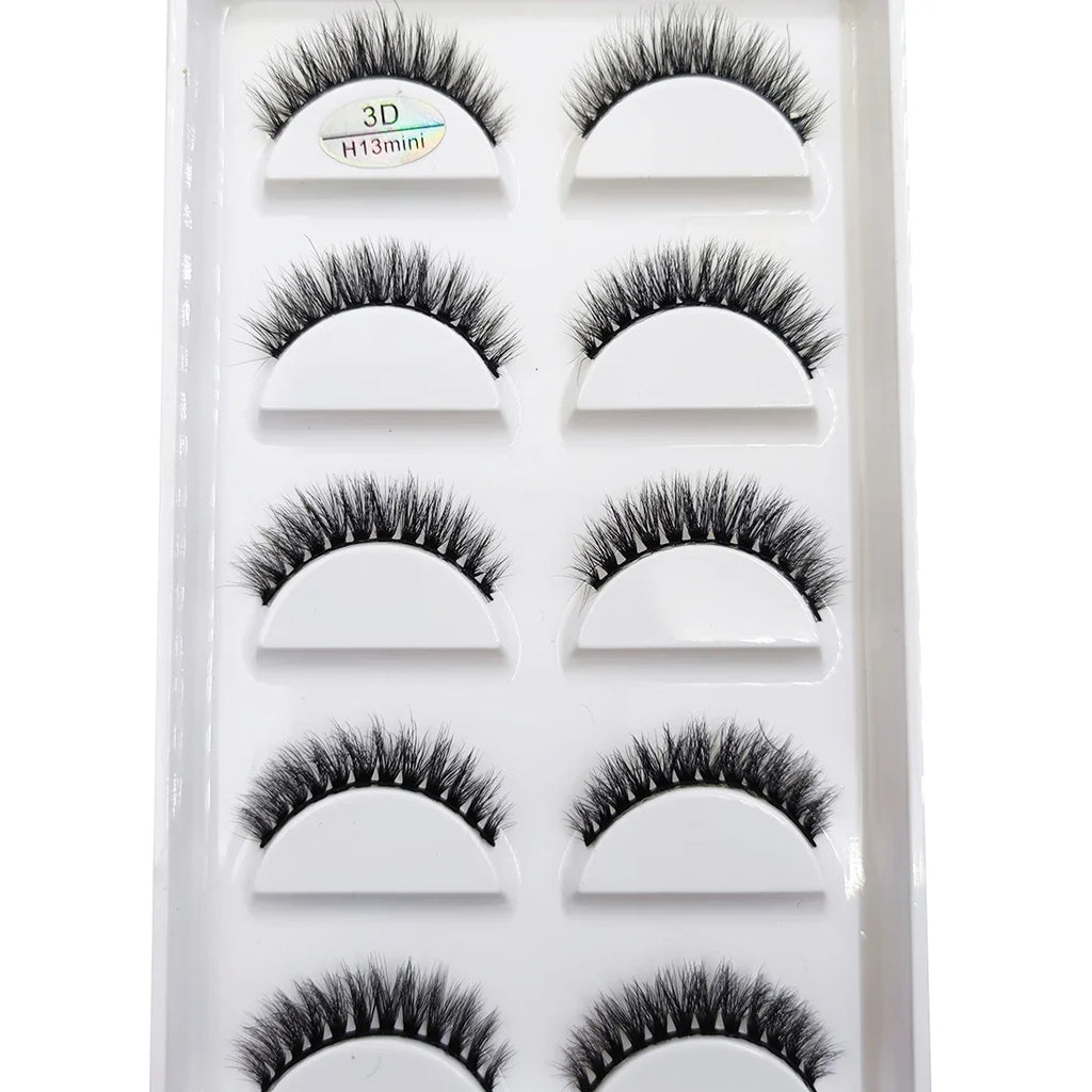 Wispy 3D Strip Lashes | 5 Pairs