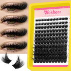 WOSHEER Spiky Manga Lash Cluster Kit