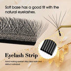 MASSCAKU W-Shape Lash Extensions | 12 Rows