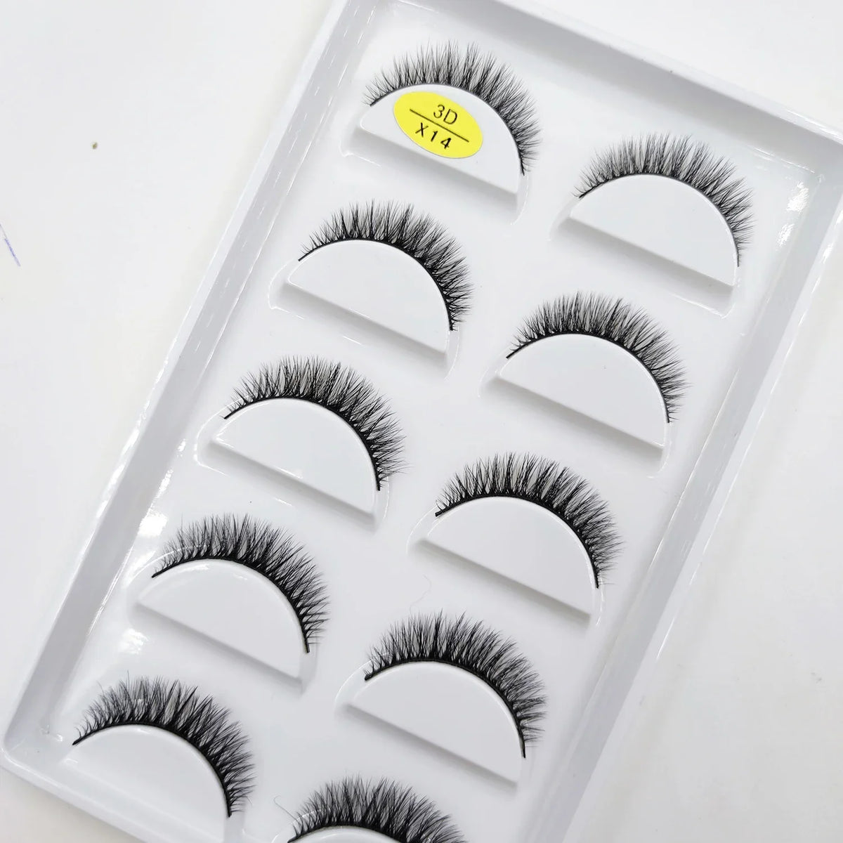 Natural 3D False Lashes | 5 Pairs