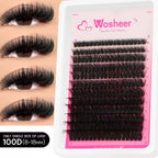 WOSHEER Spiky Manga Lash Cluster Kit