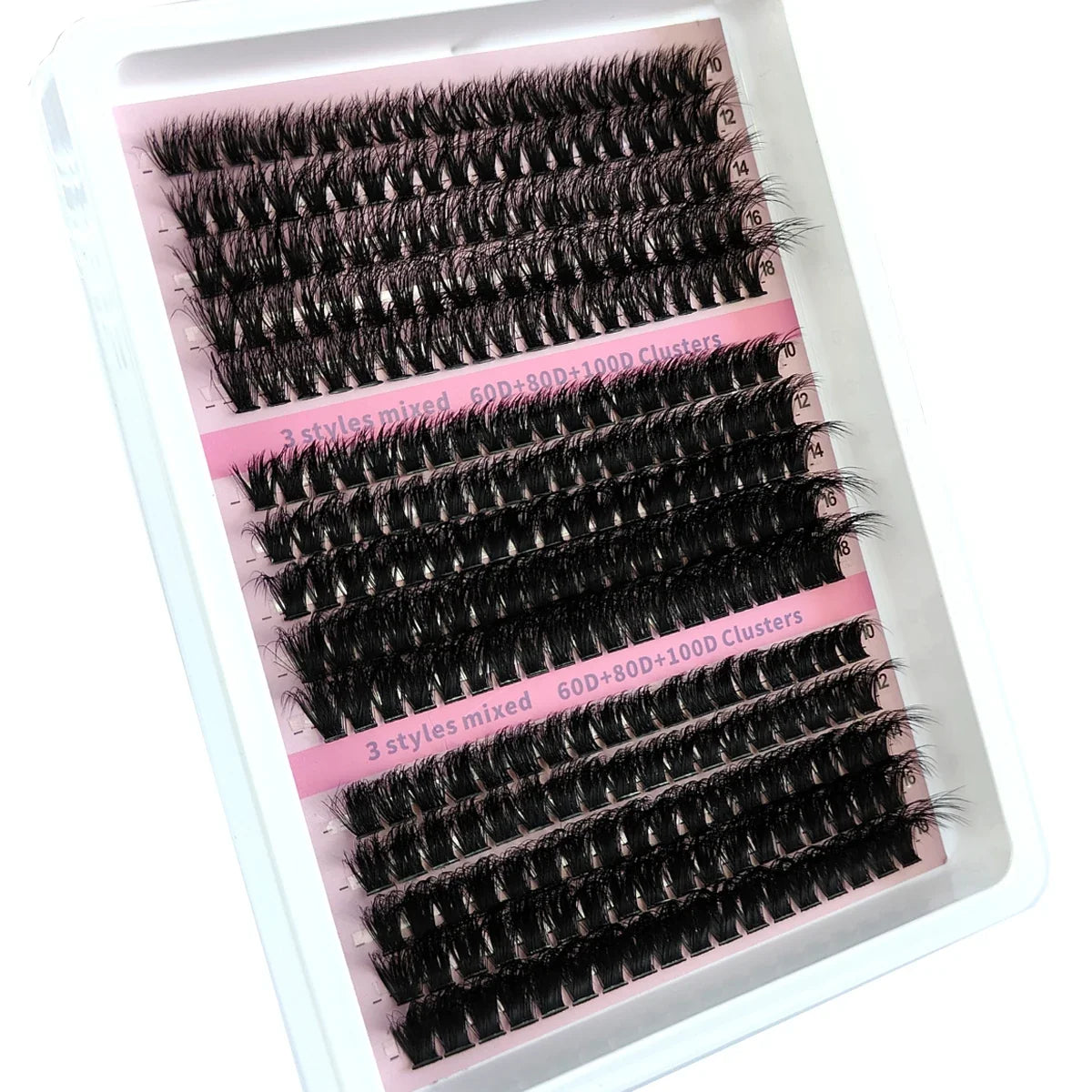 Fluffy 5D Lash Clusters | 15 Rows