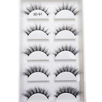Wispy 3D Strip Lashes | 5 Pairs