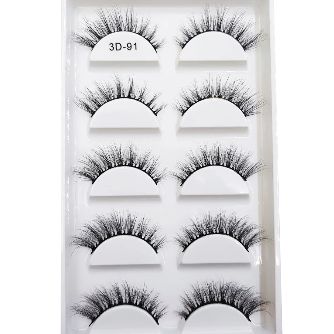 Wispy 3D Strip Lashes | 5 Pairs