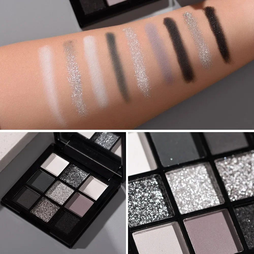 Smoky Eyeshadow Palette | 9 Colors