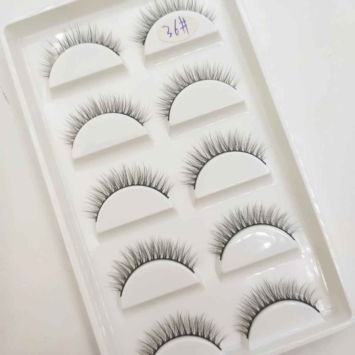 Natural 3D False Lashes | 5 Pairs