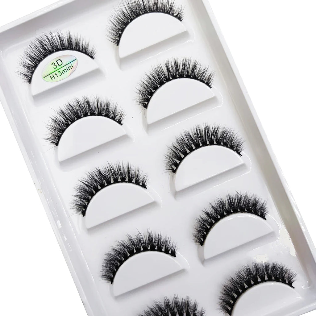 Wispy 3D Strip Lashes | 5 Pairs