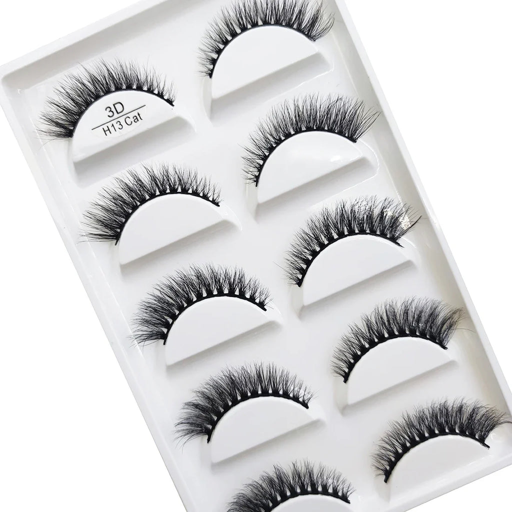 Wispy 3D Strip Lashes | 5 Pairs