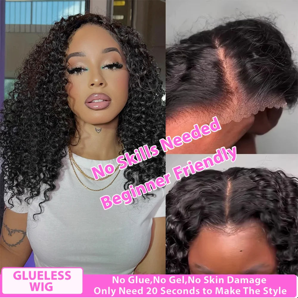 Deep Wave Human Hair Wig | HD Lace, 250% Density
